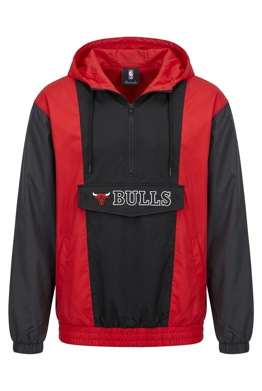 Vintage Chicago Bulls NBA Windbreaker - photo 2