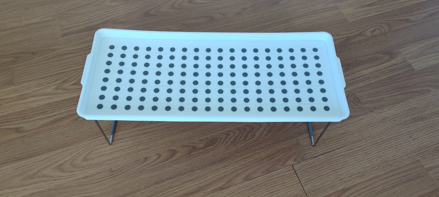 Collapsible White Shelf Organizer - photo 2