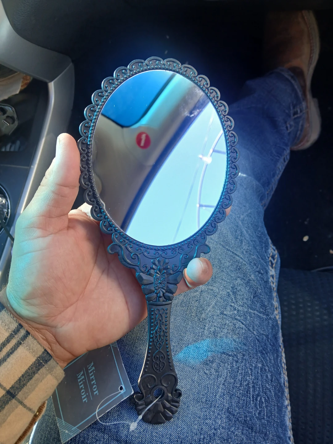 Vintage Style Handheld Mirror - photo 3