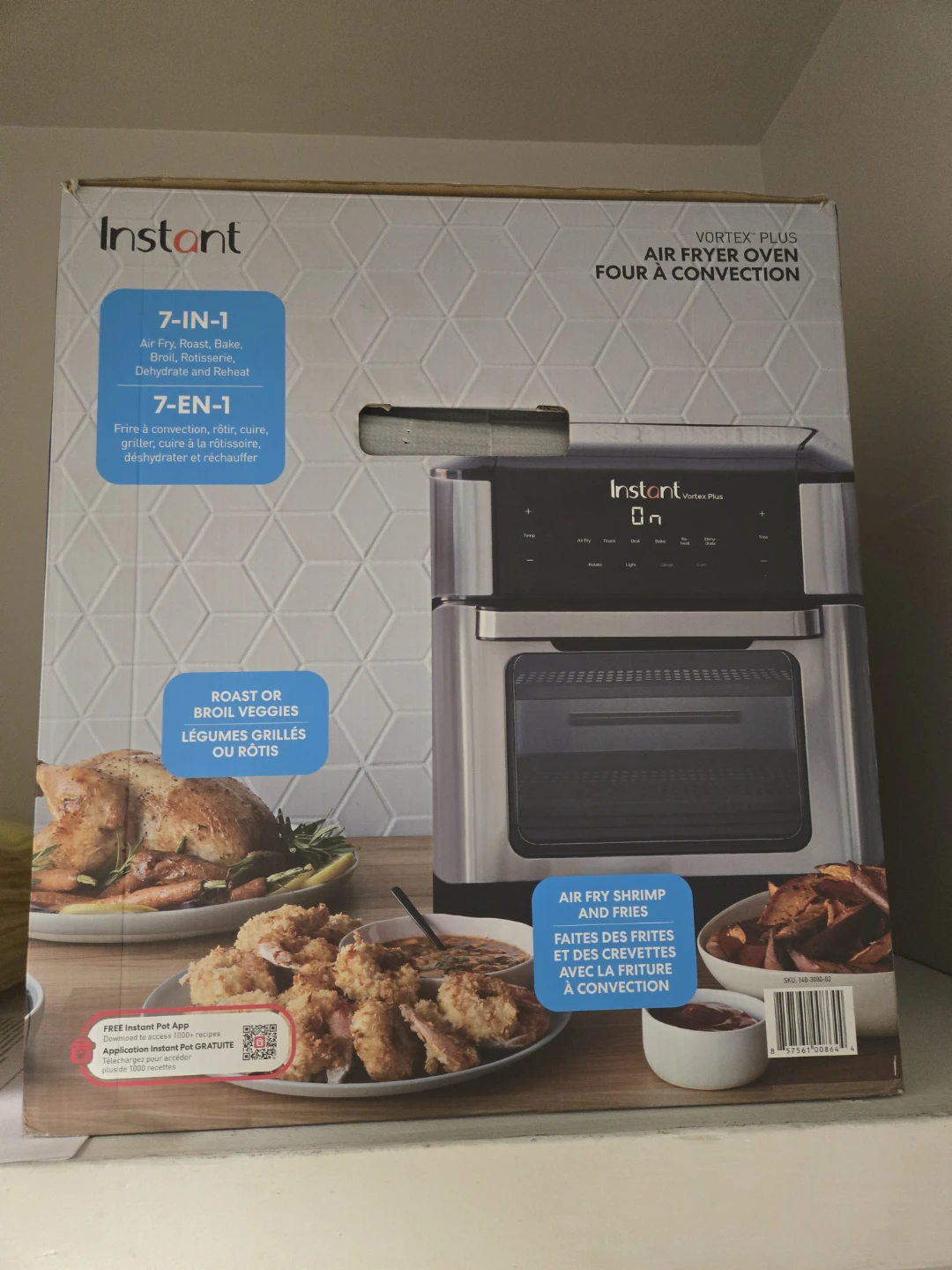Instant Vortex Plus 10 Quart Air Fryer Oven - photo 3