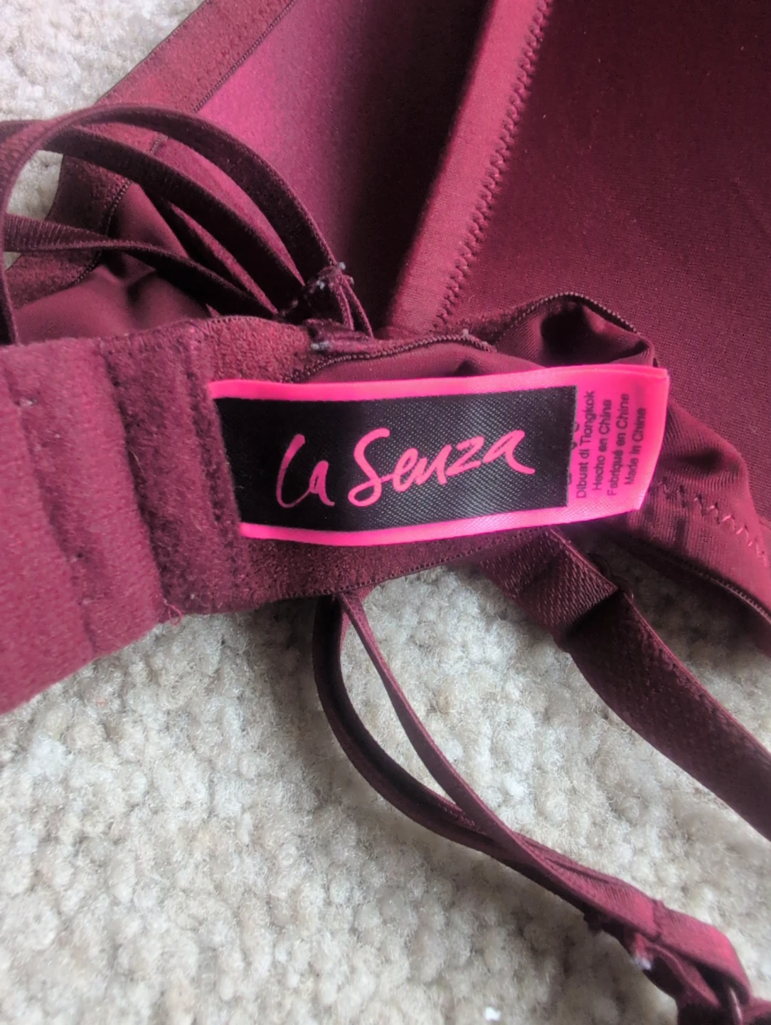 La Senza Burgundy Bra - photo 2