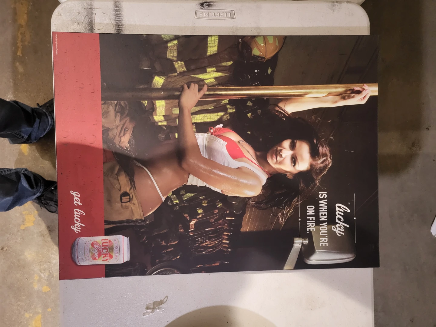 Lucky Lager Collectible Beer Memorabilia Bundle - photo 2