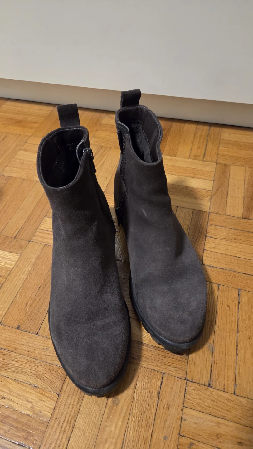 Suede leather boots from Ecco size 36 (6) - photo 3