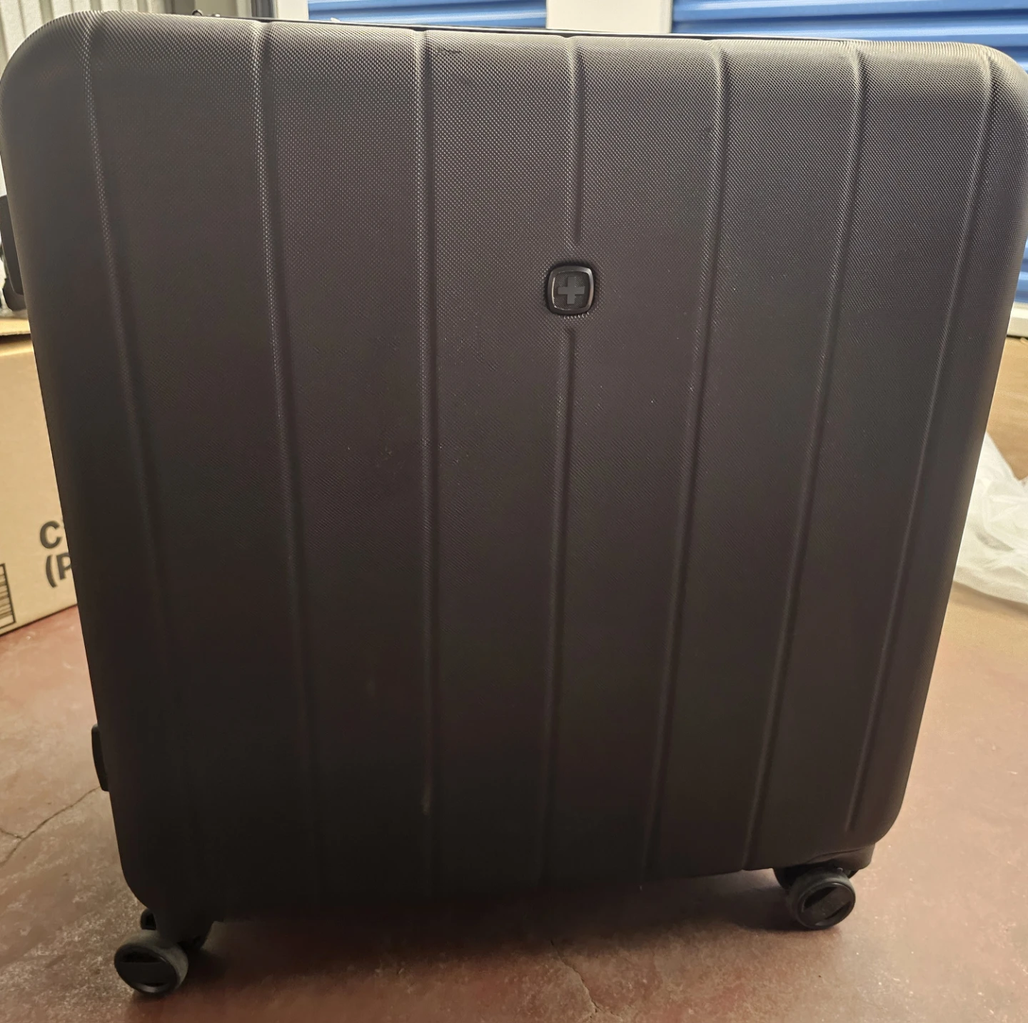 Swiss Gear Black Hardside Suitcase