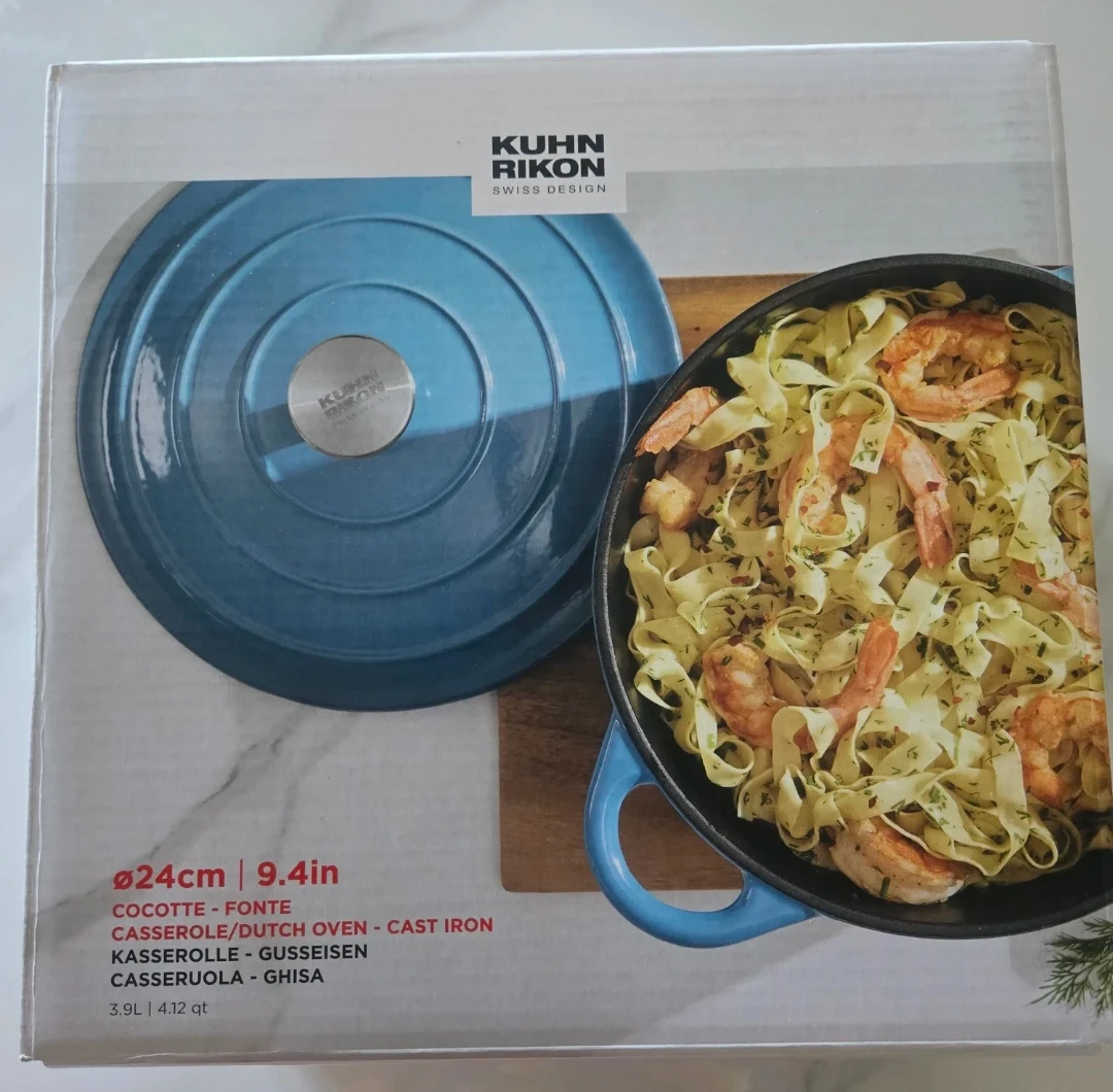 Kuhn Rikon 4.12qt Cast Iron Dutch Oven
