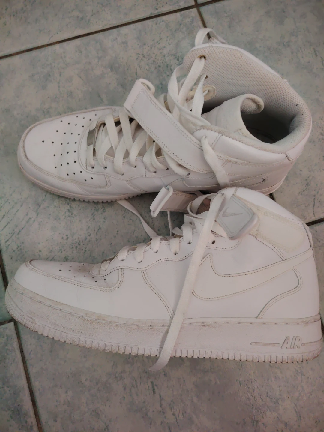 Nike Air Force 1 Mid White - photo 2