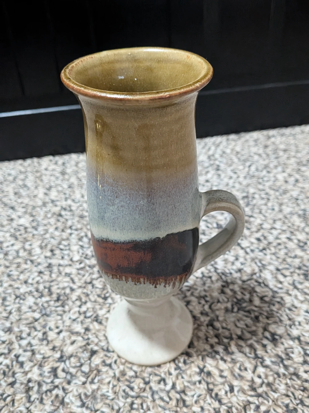 Vintage Lombard Brass Pitcher & Otagiri Footed Irish Mug - photo 2