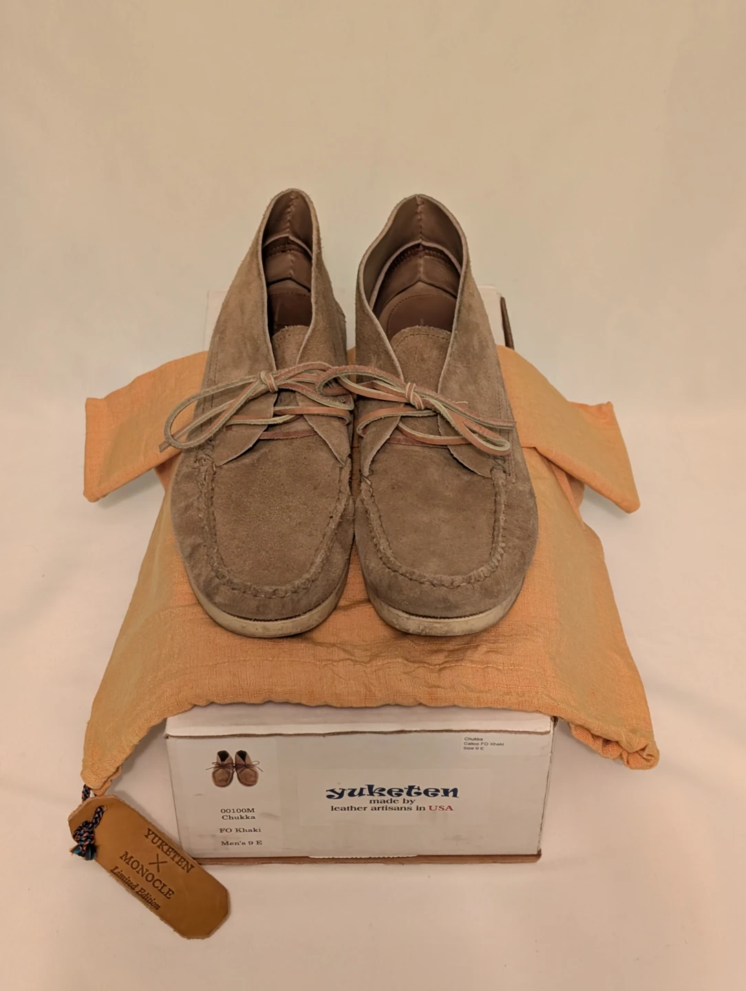 Yuketen x Monocle Chukka Boots FO Khaki - photo 2