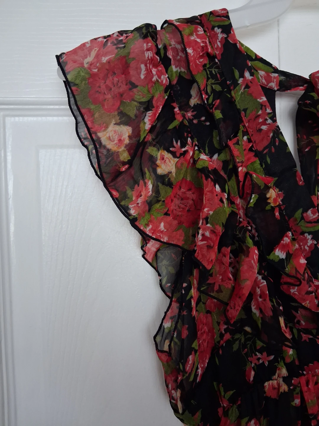 Floral Ruffle Dress Size Small - photo 5