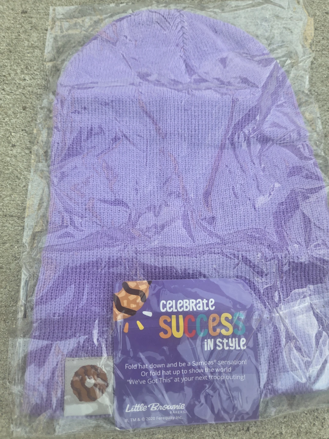 Little Brownie Bakers Purple Beanie - photo 3