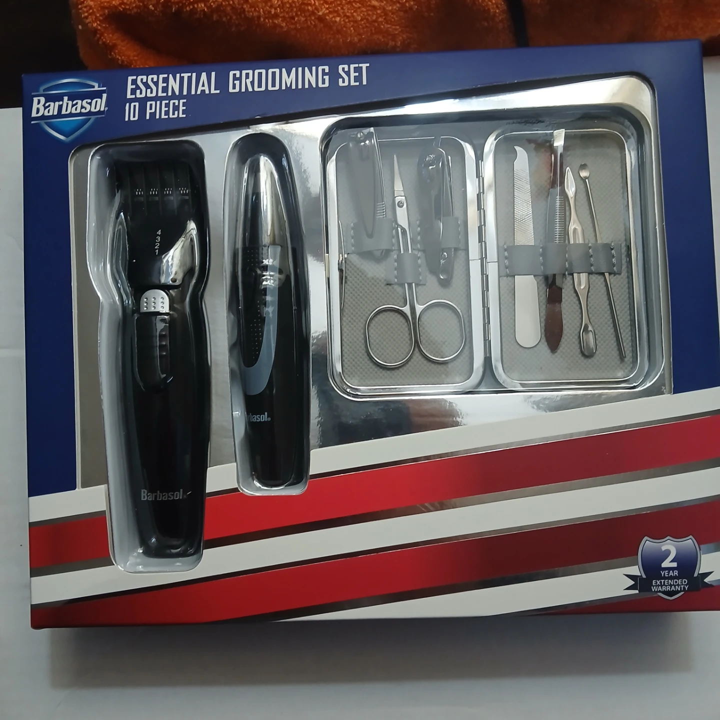 Barbasol 10-Piece Essential Grooming Set - photo 2