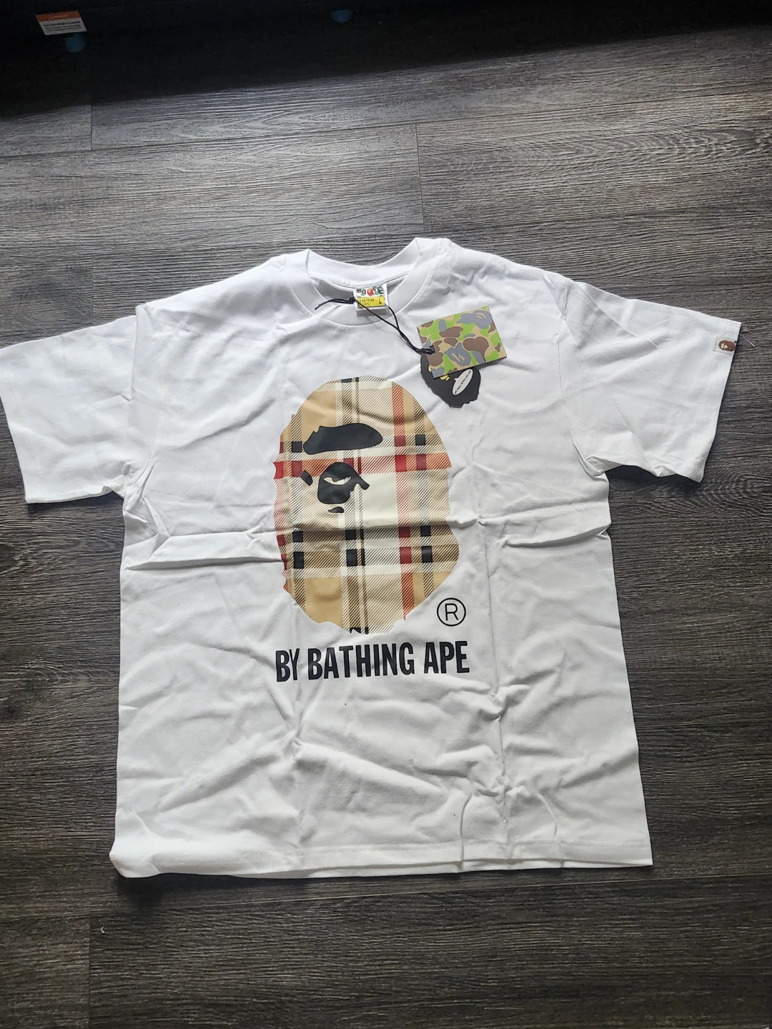 A Bathing Ape T-Shirt White Large - photo 2