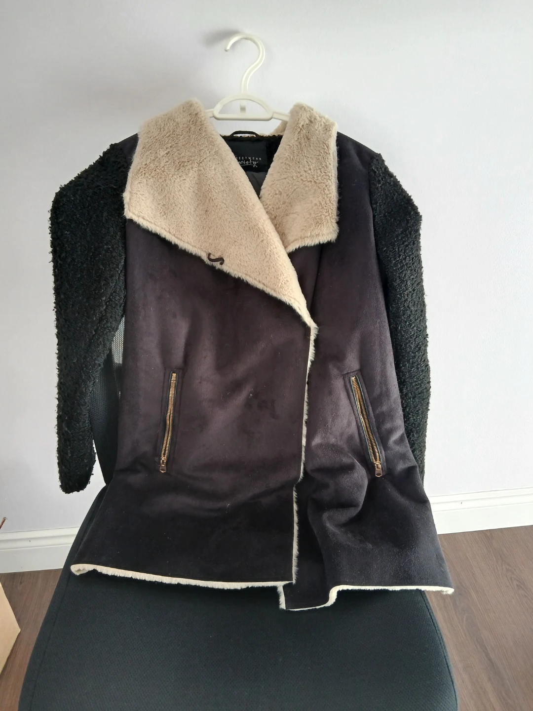 New Faux Fur Lined Jacket
