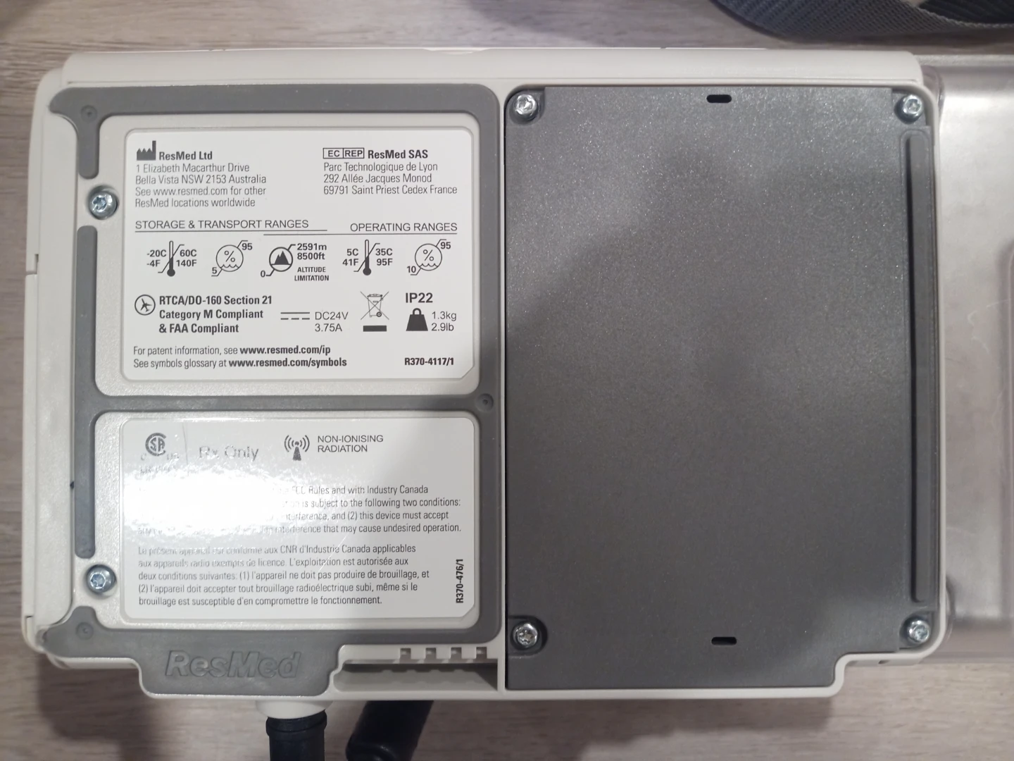 ResMed AirSense 10 CPAP Machine - photo 5
