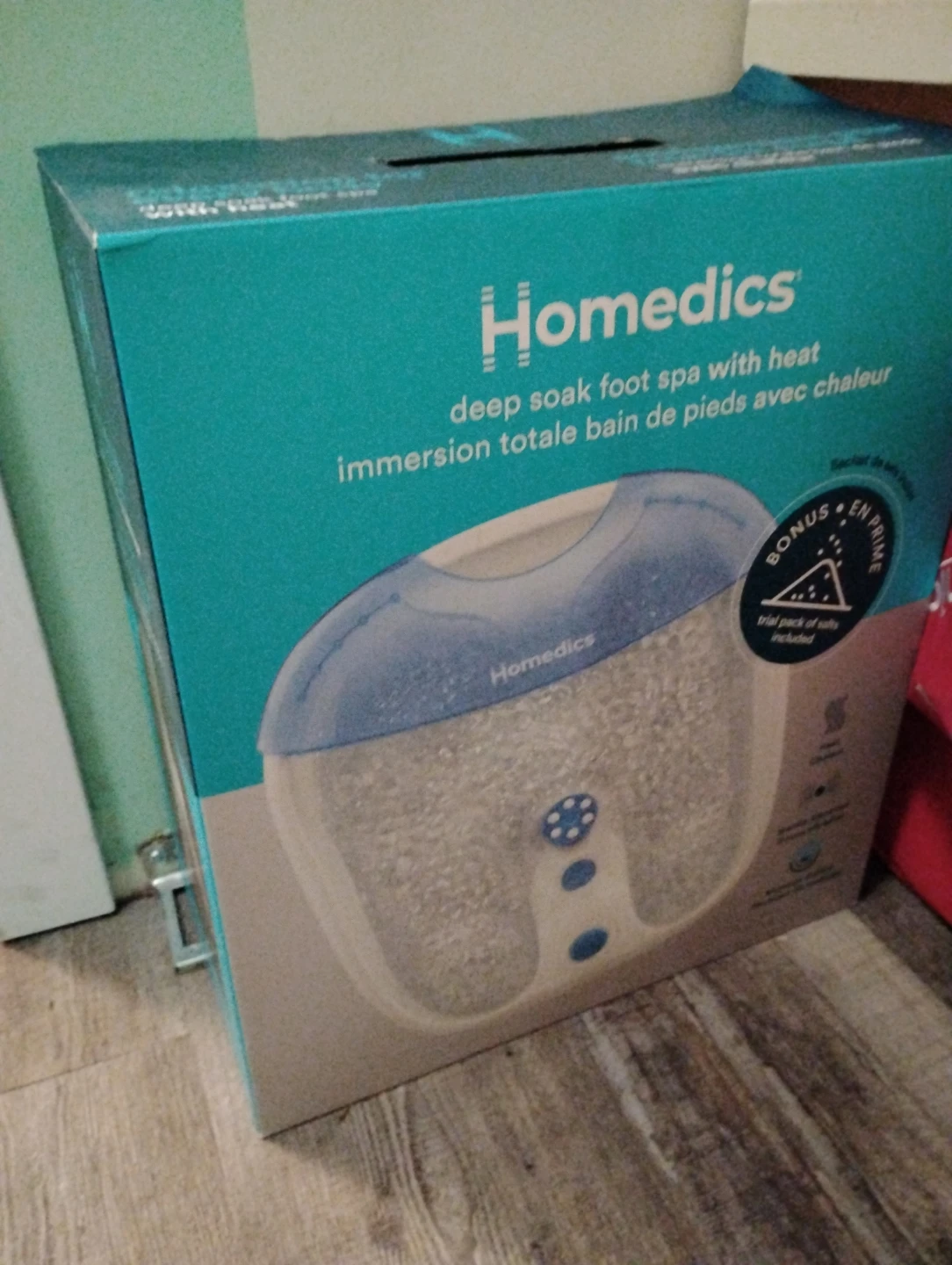 Homedics Deep Soak Foot Spa with Heat