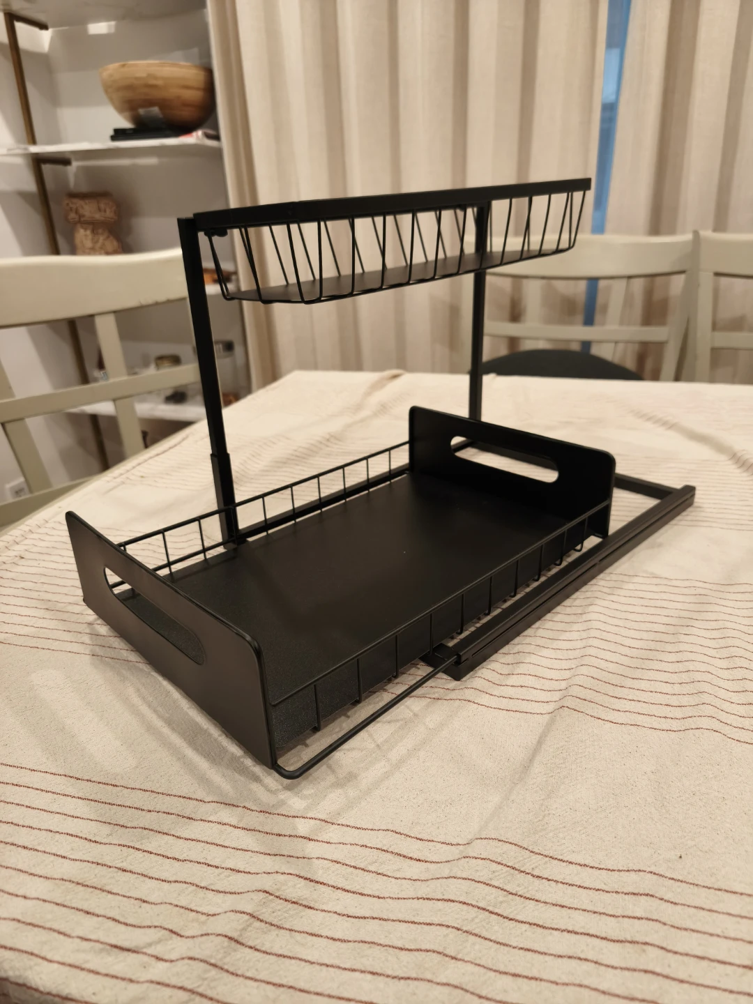 Bjenigmaia 2-Tier Pull-Out Cabinet Organizer - photo 4