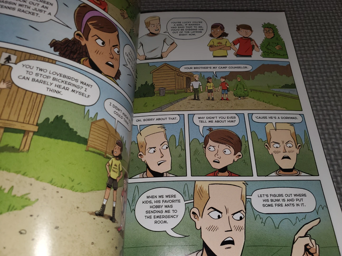 Spy Camp The Graphic Novel by Stuart Gibbs - photo 2