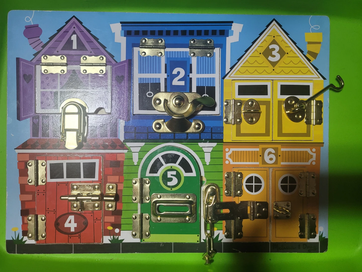 Melissa & Doug Latches Board