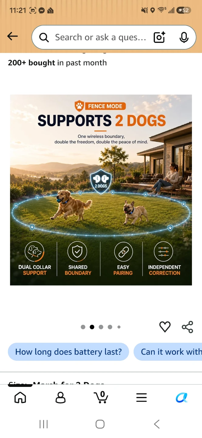 Htcuto Wireless Dog Fence and Training System - photo 2
