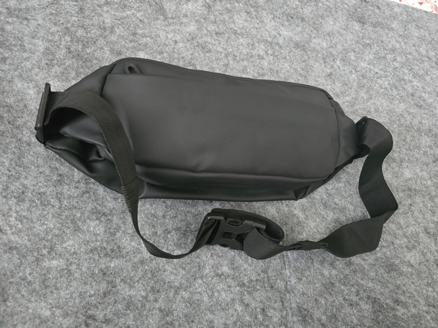 Black Belt Fanny Cross Body Chest  Bag Minimalist  Waterproof - photo 4