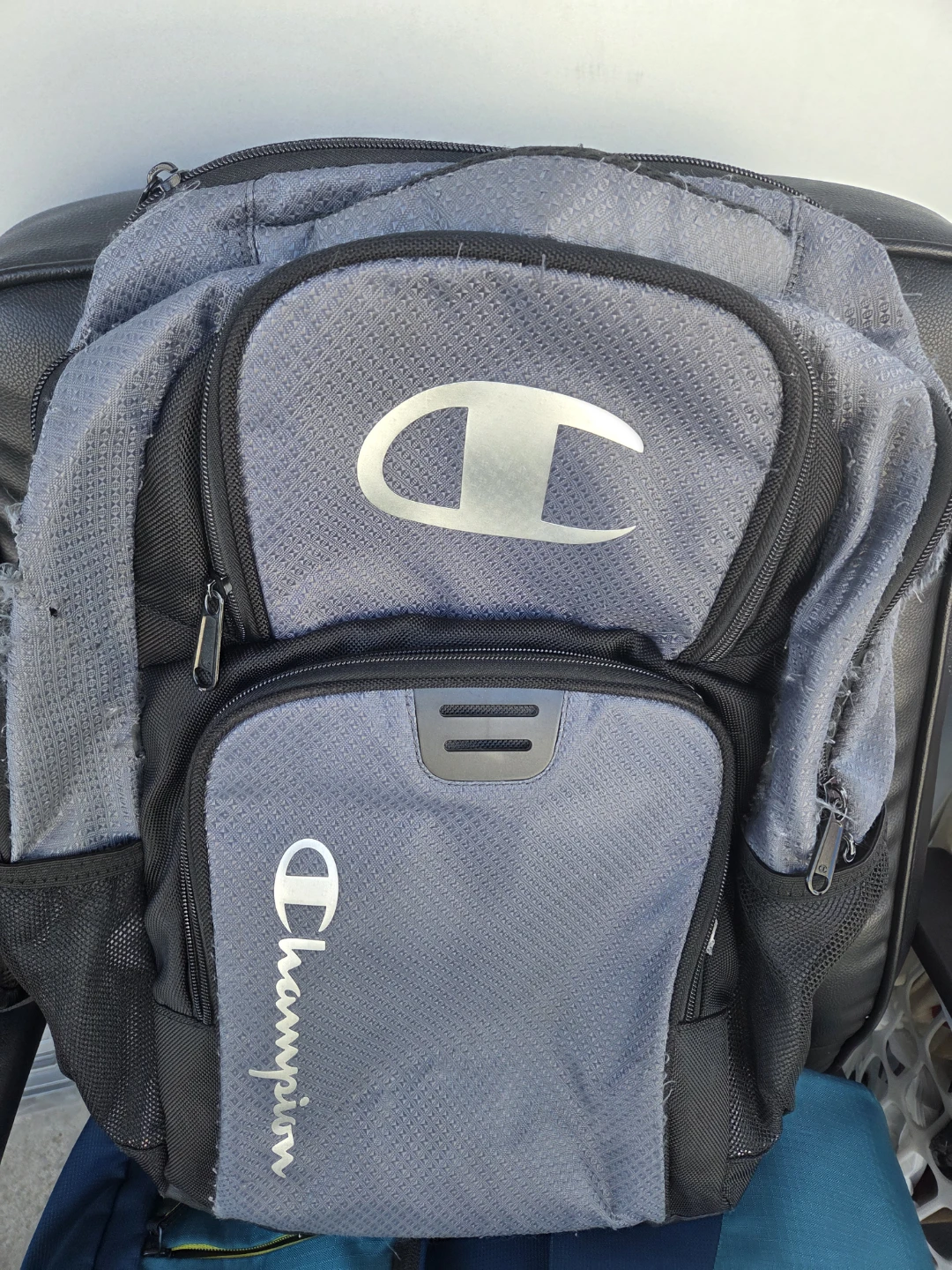 Champion grey backpack