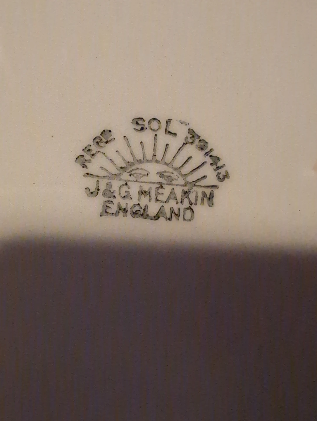 J&G Meakin England Rose Pattern Serving Platter - photo 3