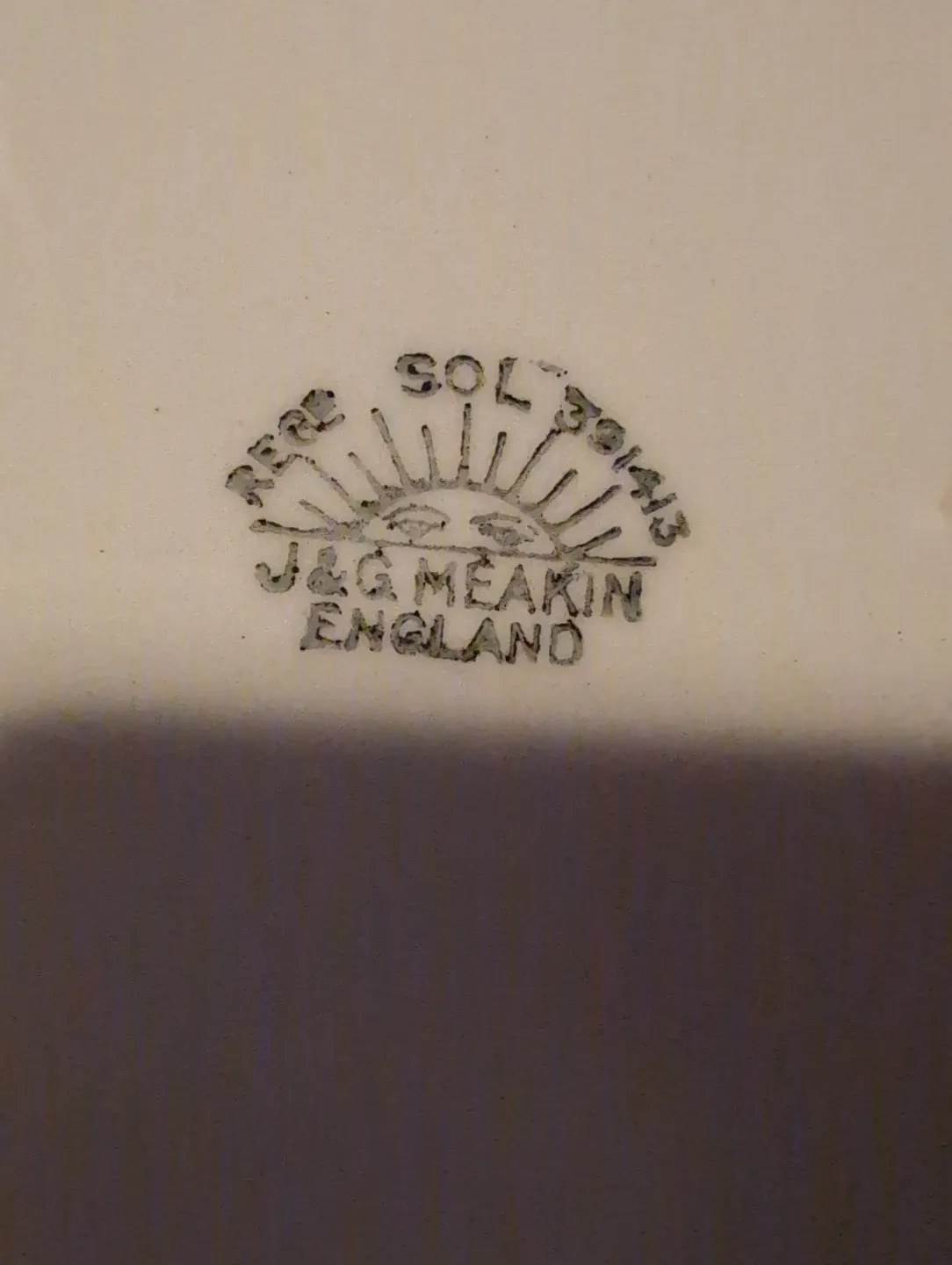 J&G Meakin England Rose Pattern Serving Platter - photo 3