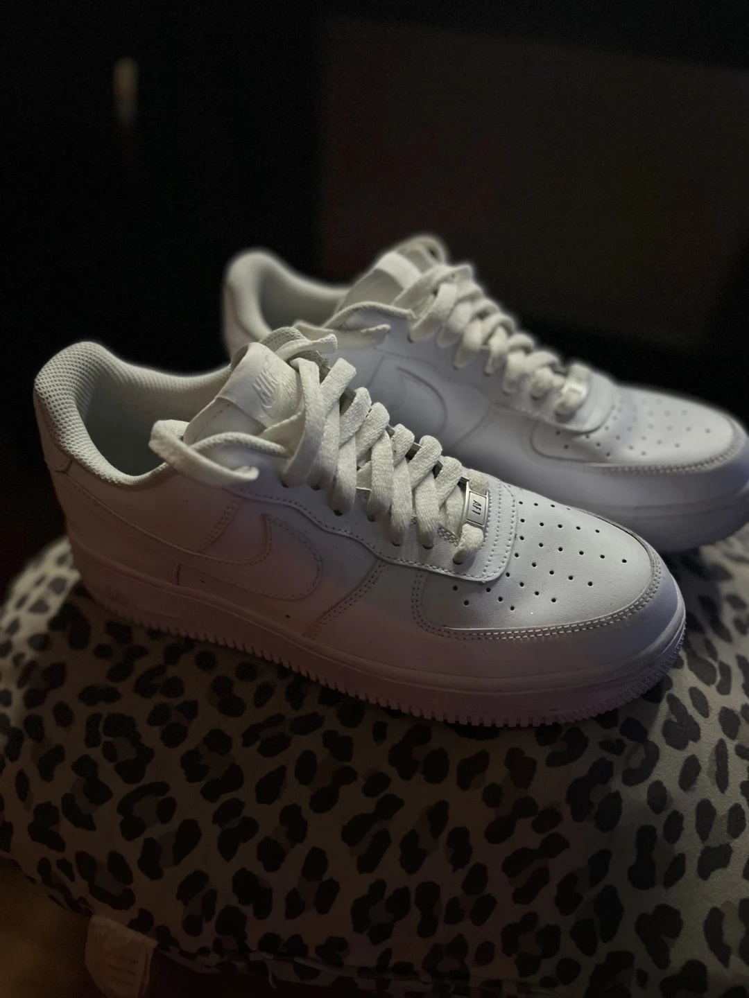Nike Air Force 1 White Sneakers - photo 2
