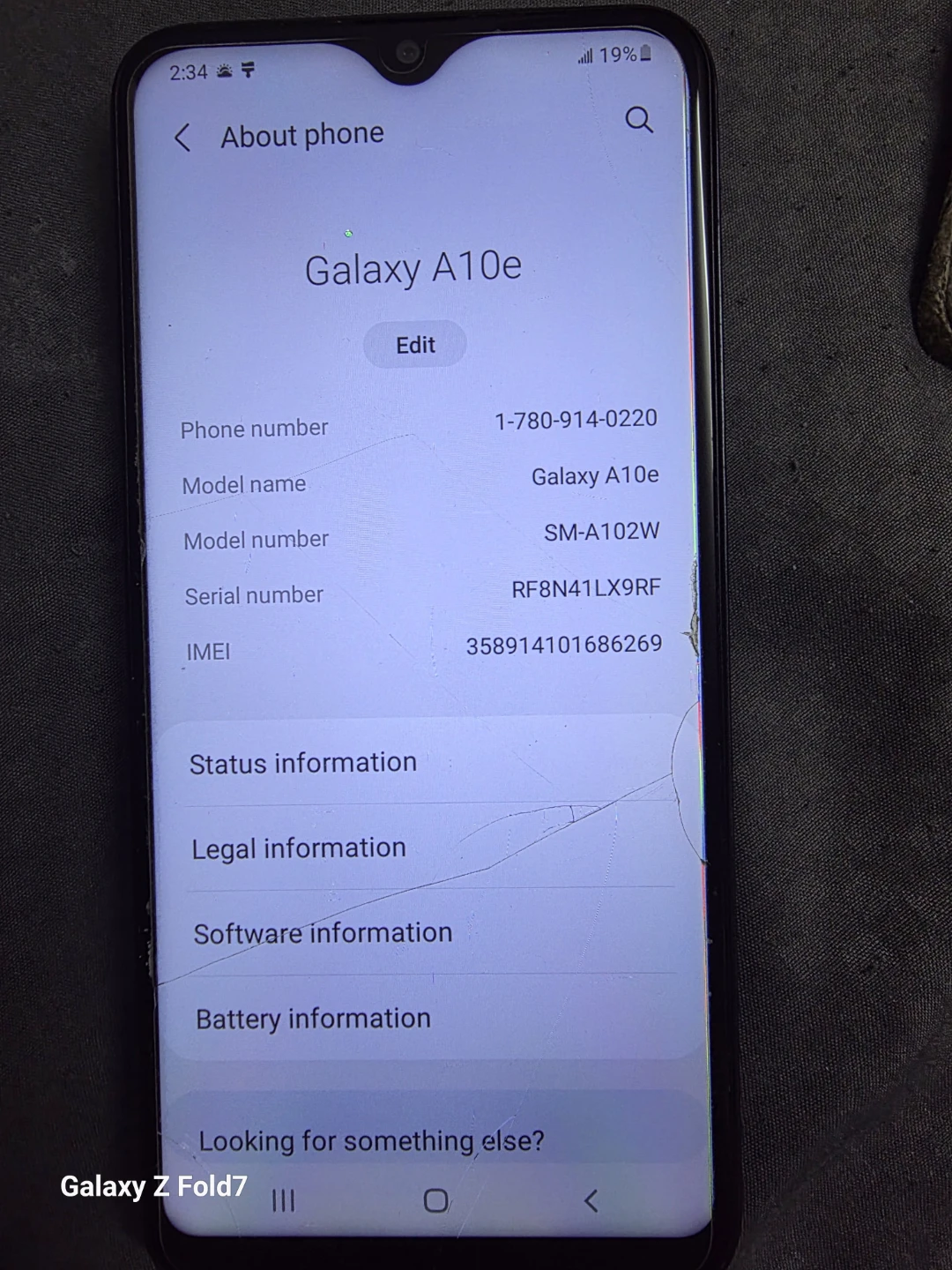 Samsung Galaxy A10e Smartphone - photo 5