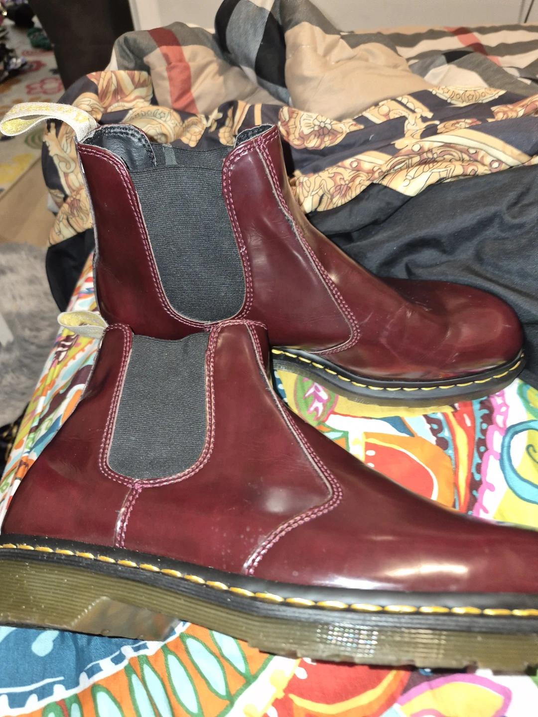 Dr. Martens Chelsea Boots Burgundy - photo 2
