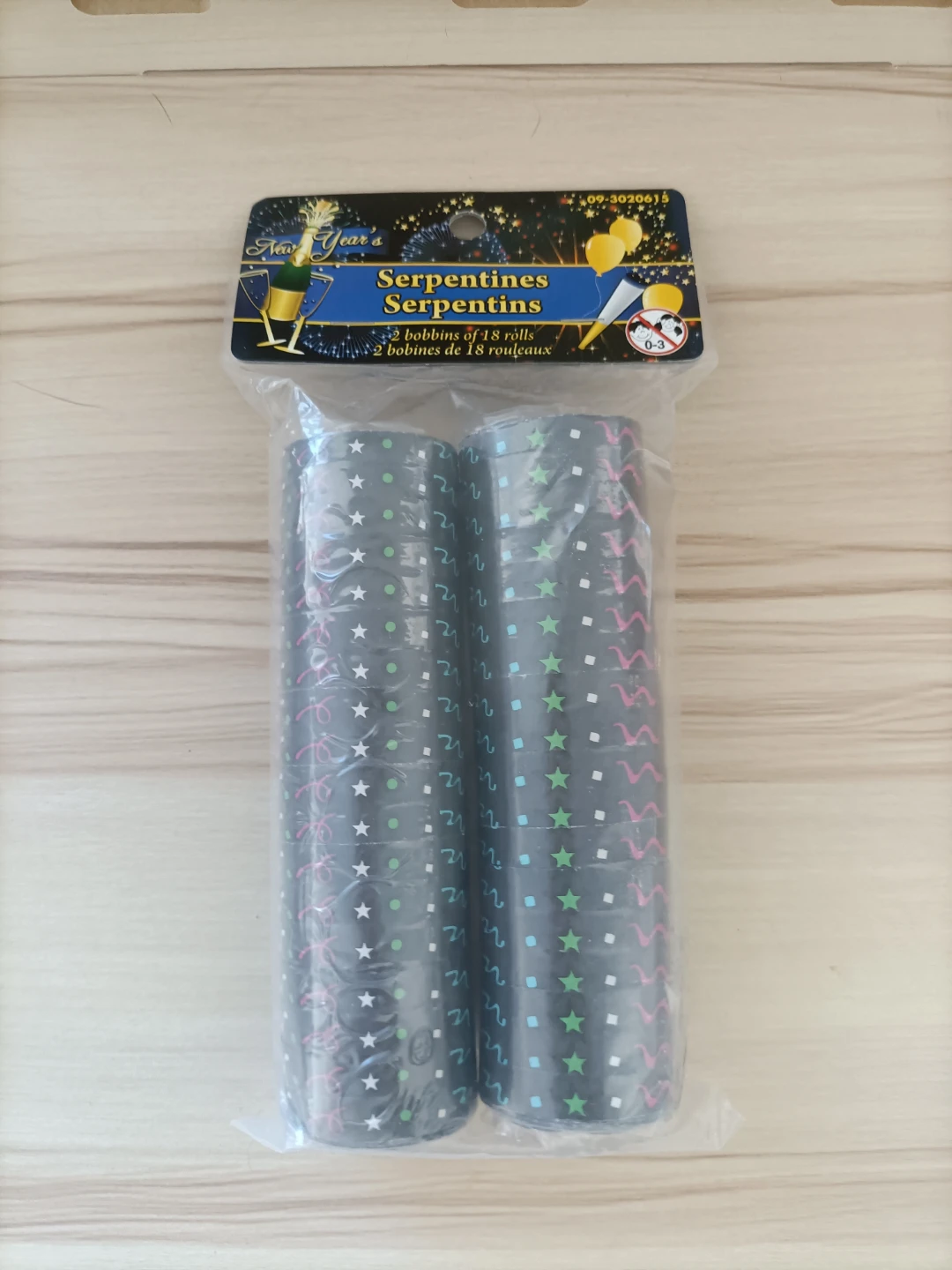 Party Streamers, 36 Rolls