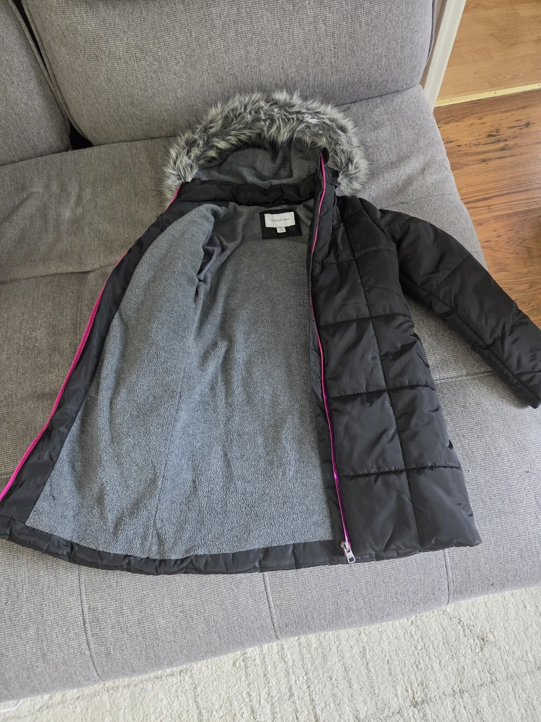 Calvin Klein Jeans Girls Puffer Coat - photo 2