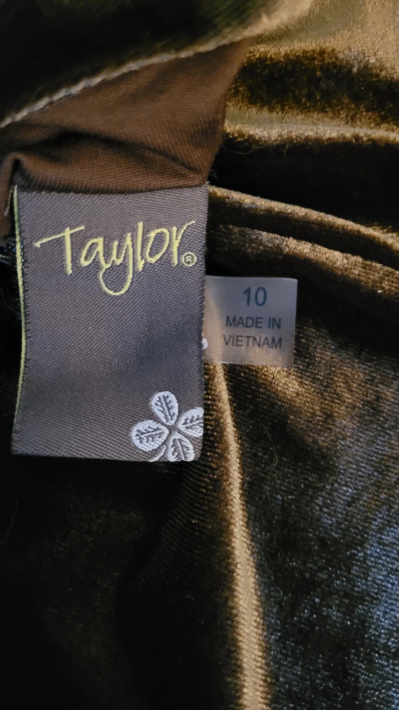 Robe en velours Taylor - photo 5