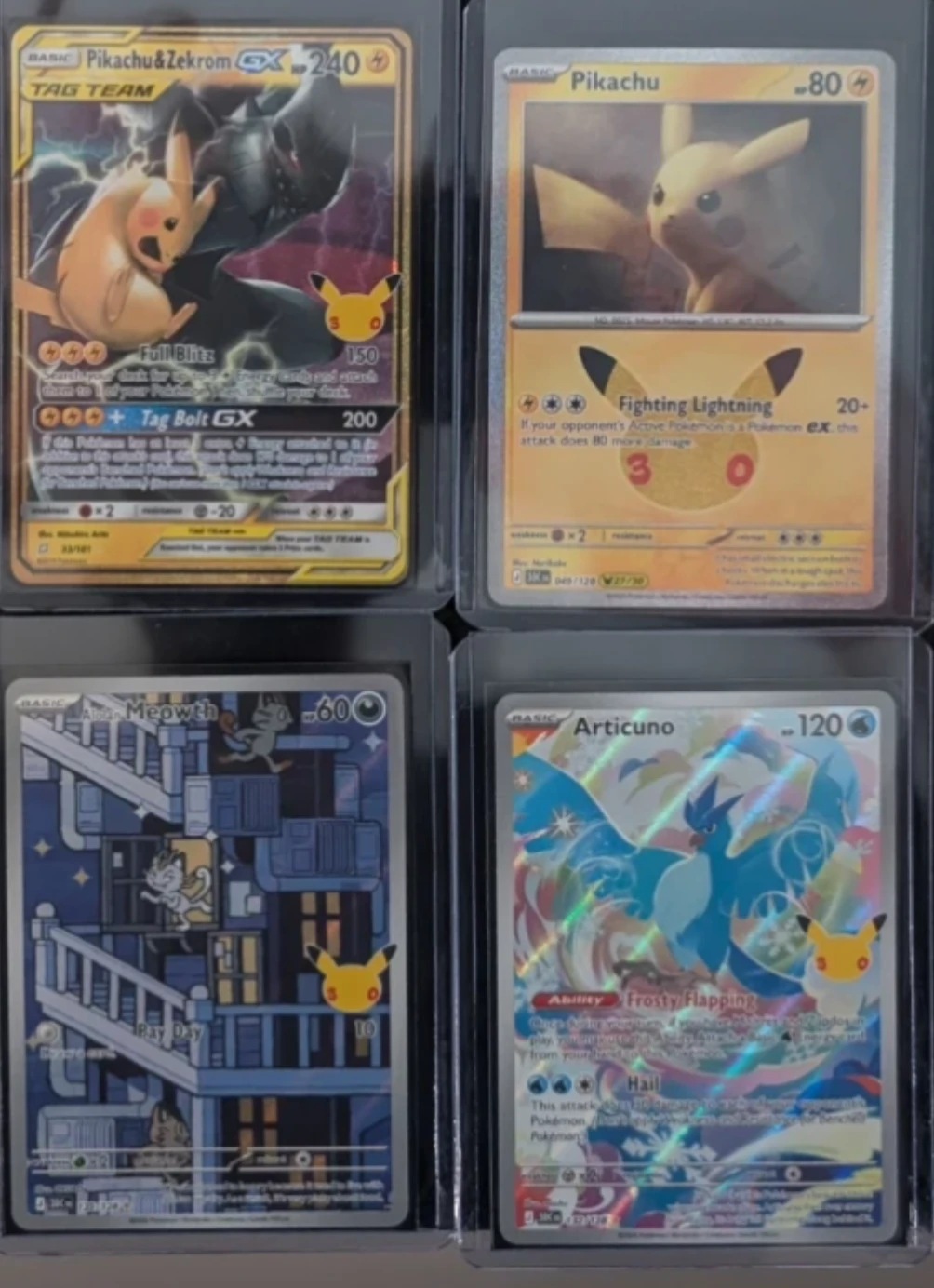Collection of Assorted Pokemon Trading Cards 30th celebrations - photo 2