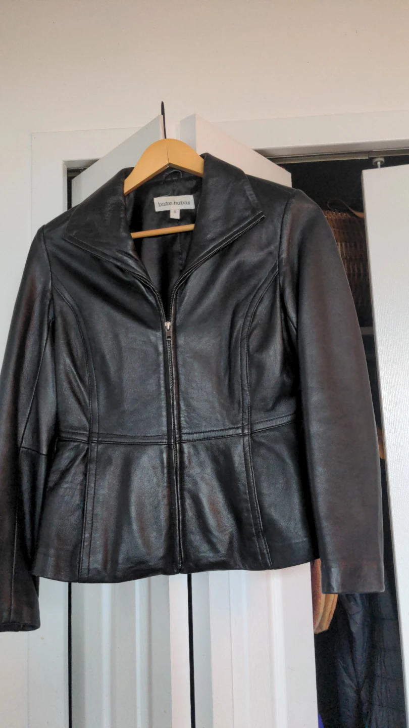 Boston Harbour Leather Jacket (small)