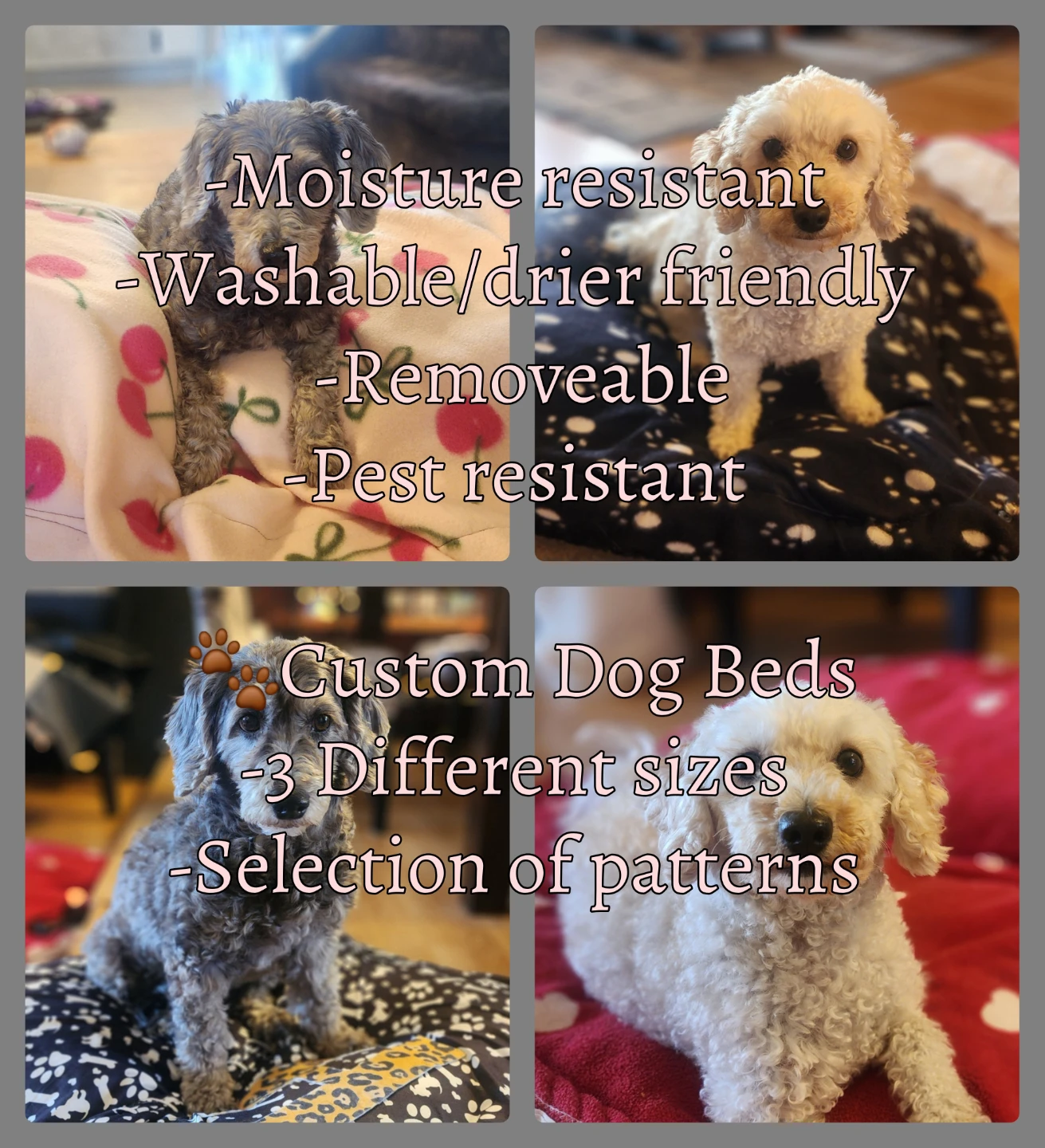 'Brooke's Fur Baby Dog Beds'