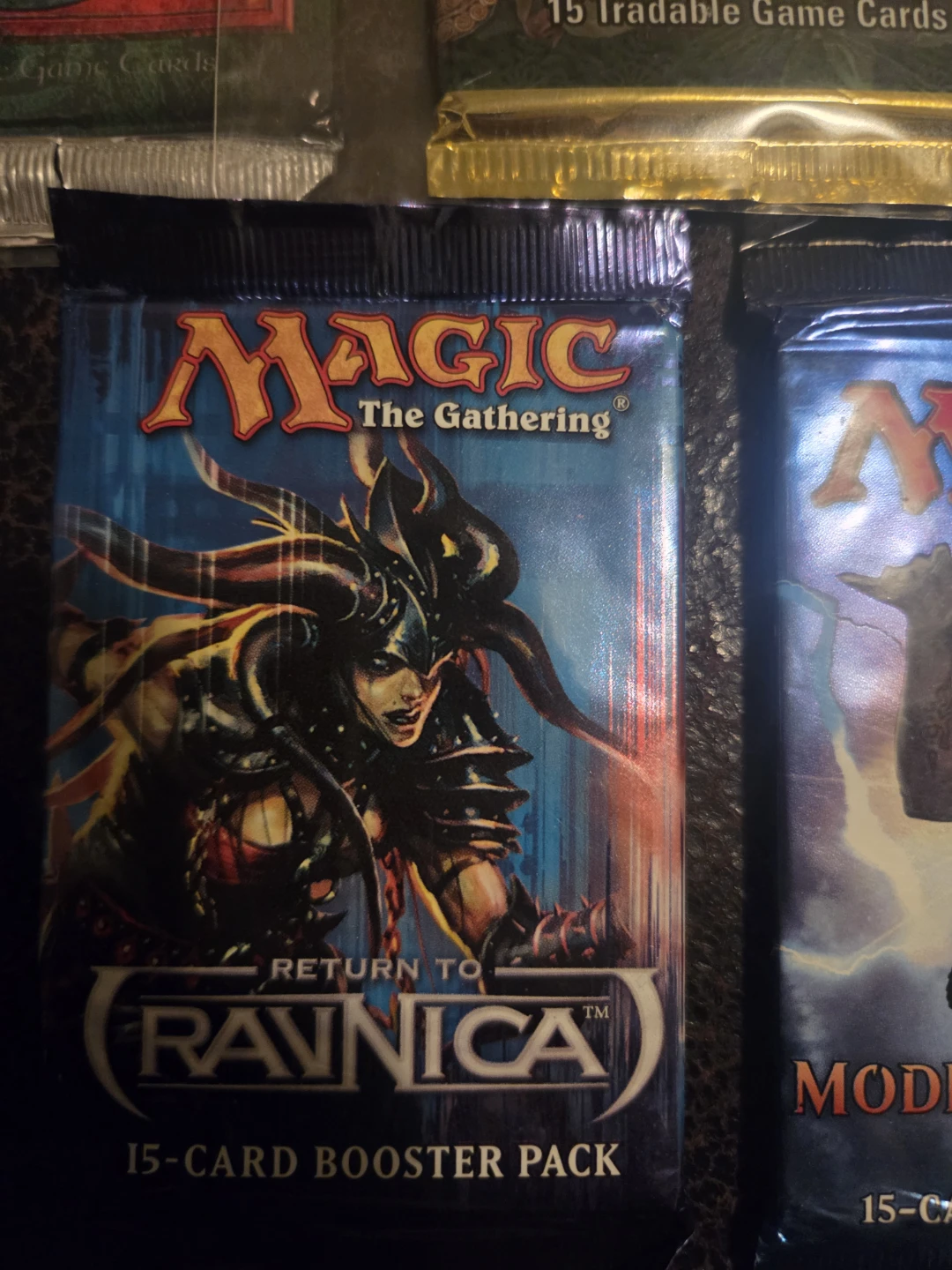 Vintage magic the gathering sealed booster packs - photo 4