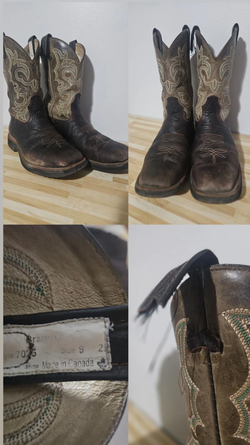 Brahma Western Cowboy Boots