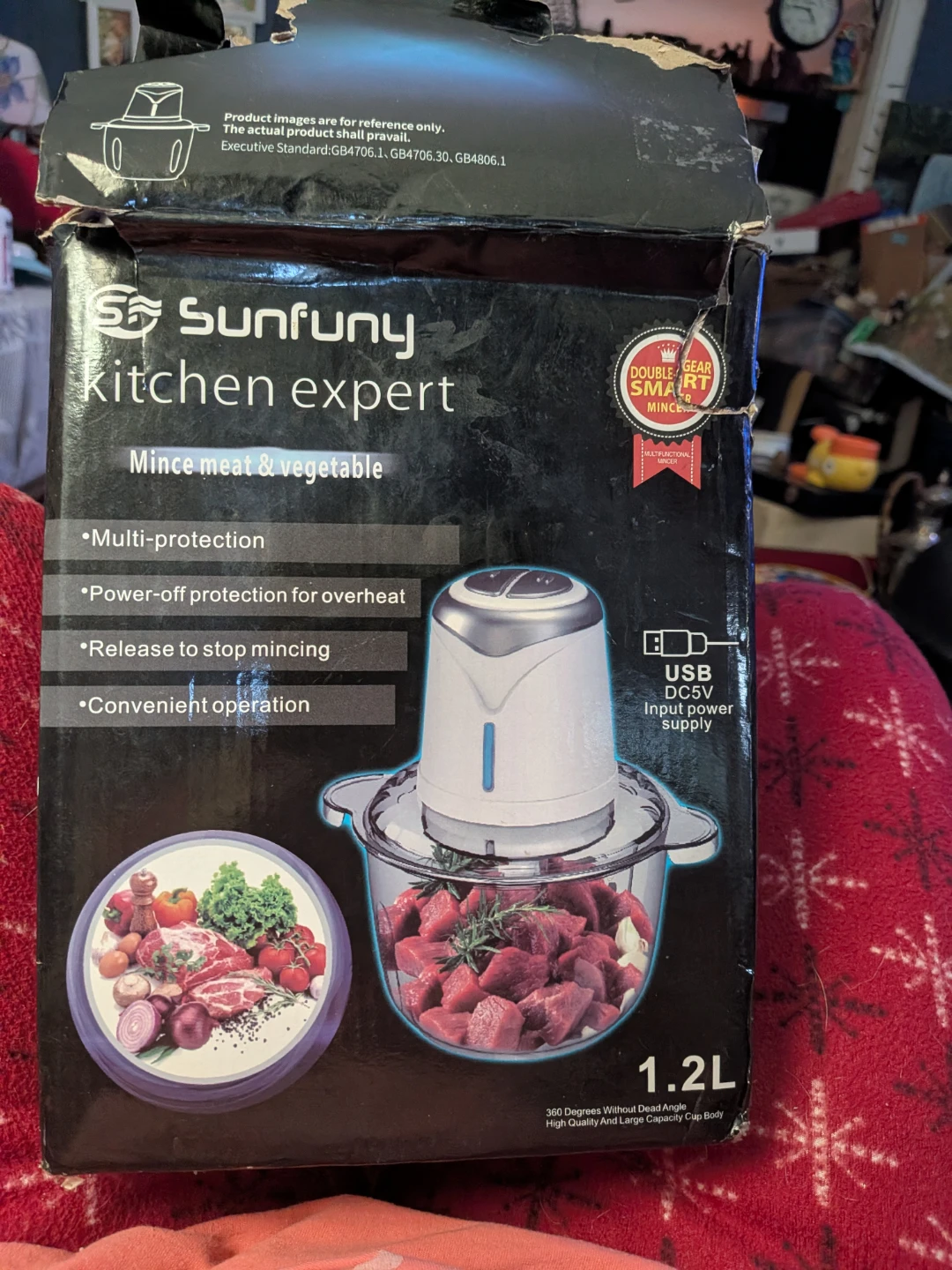 Sunfuny Multifunctional Kitchen Mincer 1.2L
