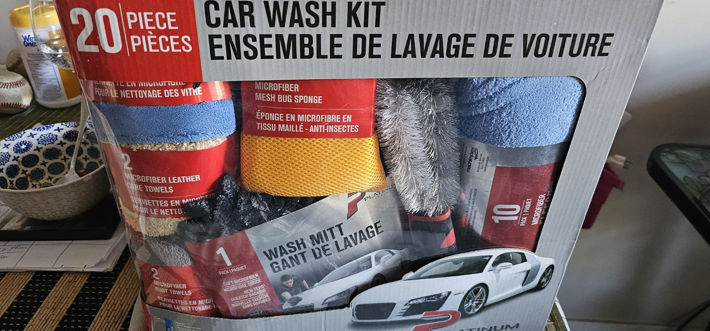 Platinum 20-Piece Car Wash Kit