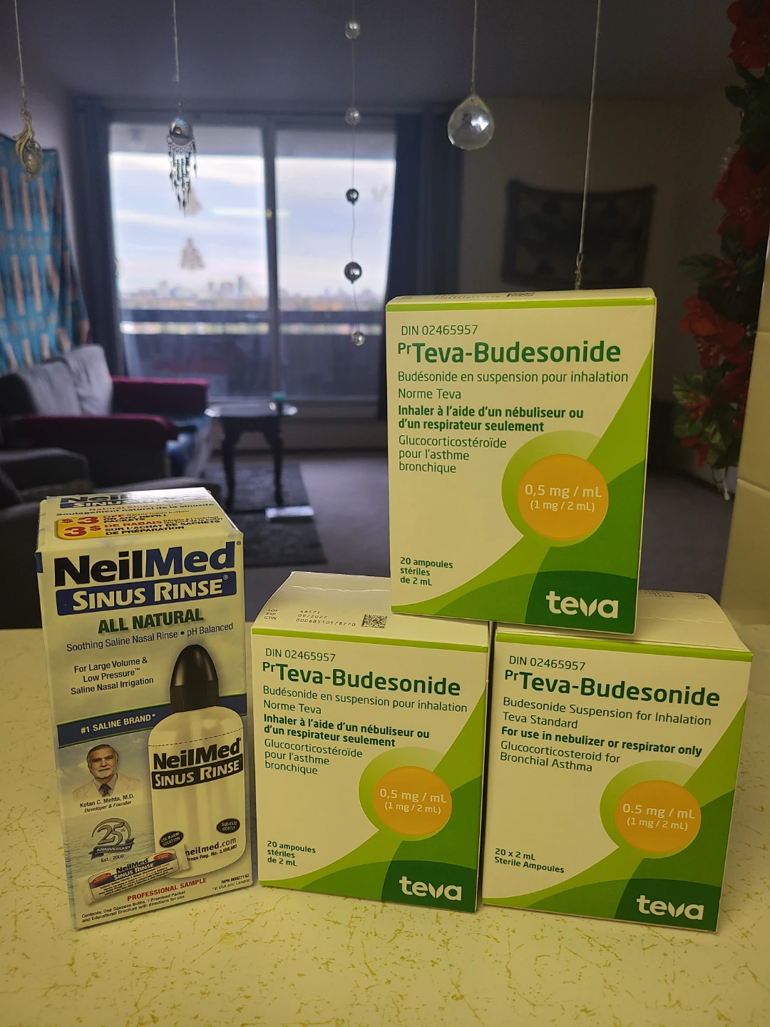 Teva Budesonide and NeilMed Sinus Rinse Kit