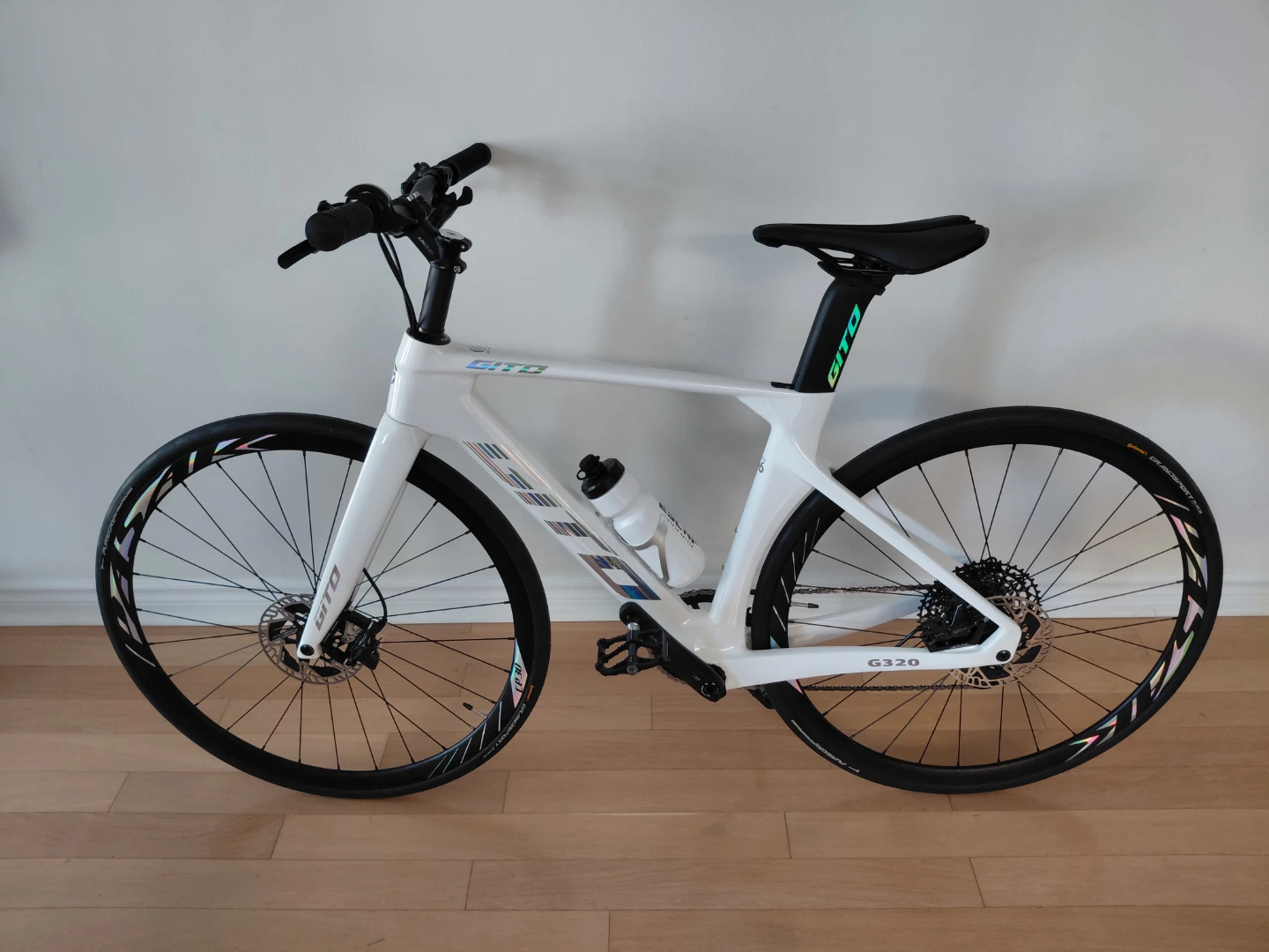 Carbon fiber Hybrid disc Bike (newly assembly)