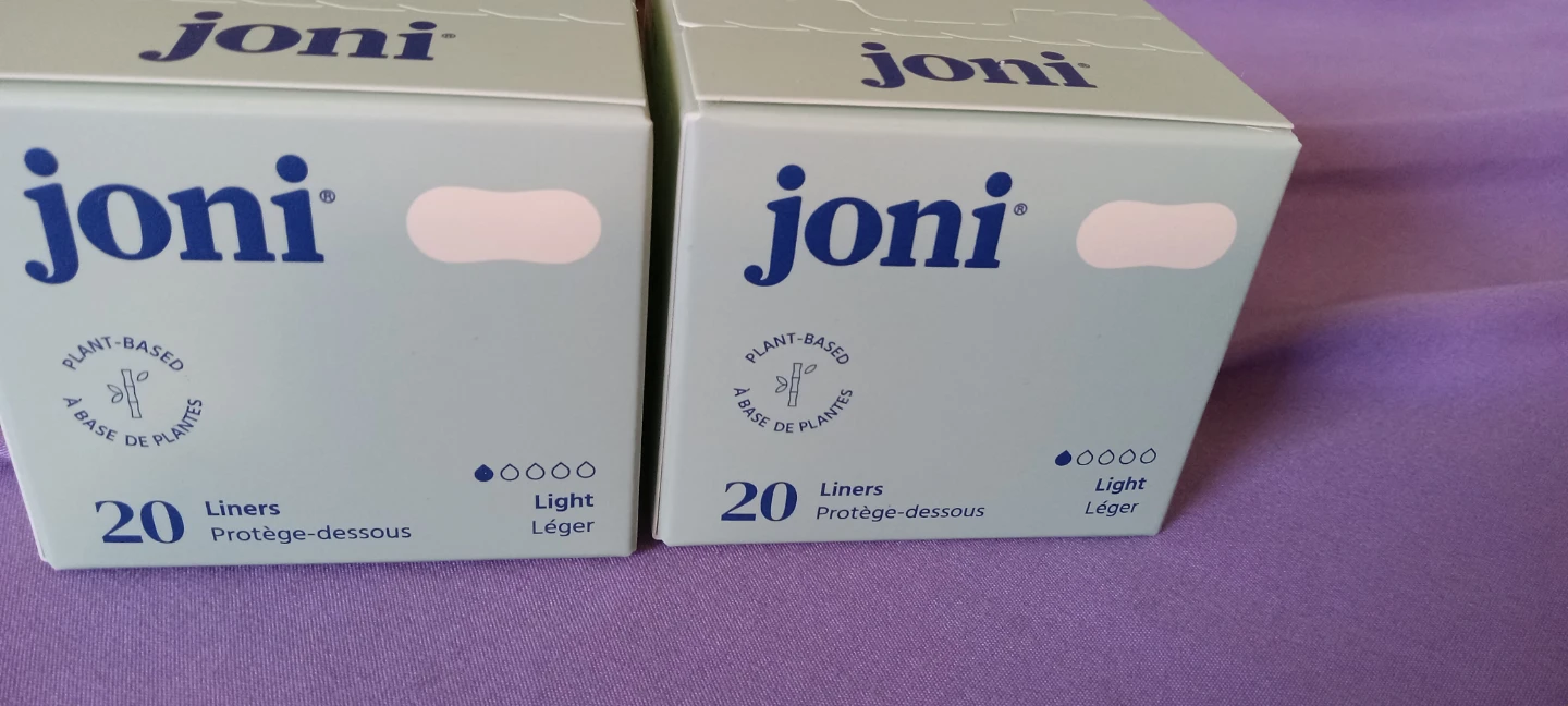 2 boxes of Joni plant-based liners - photo 2