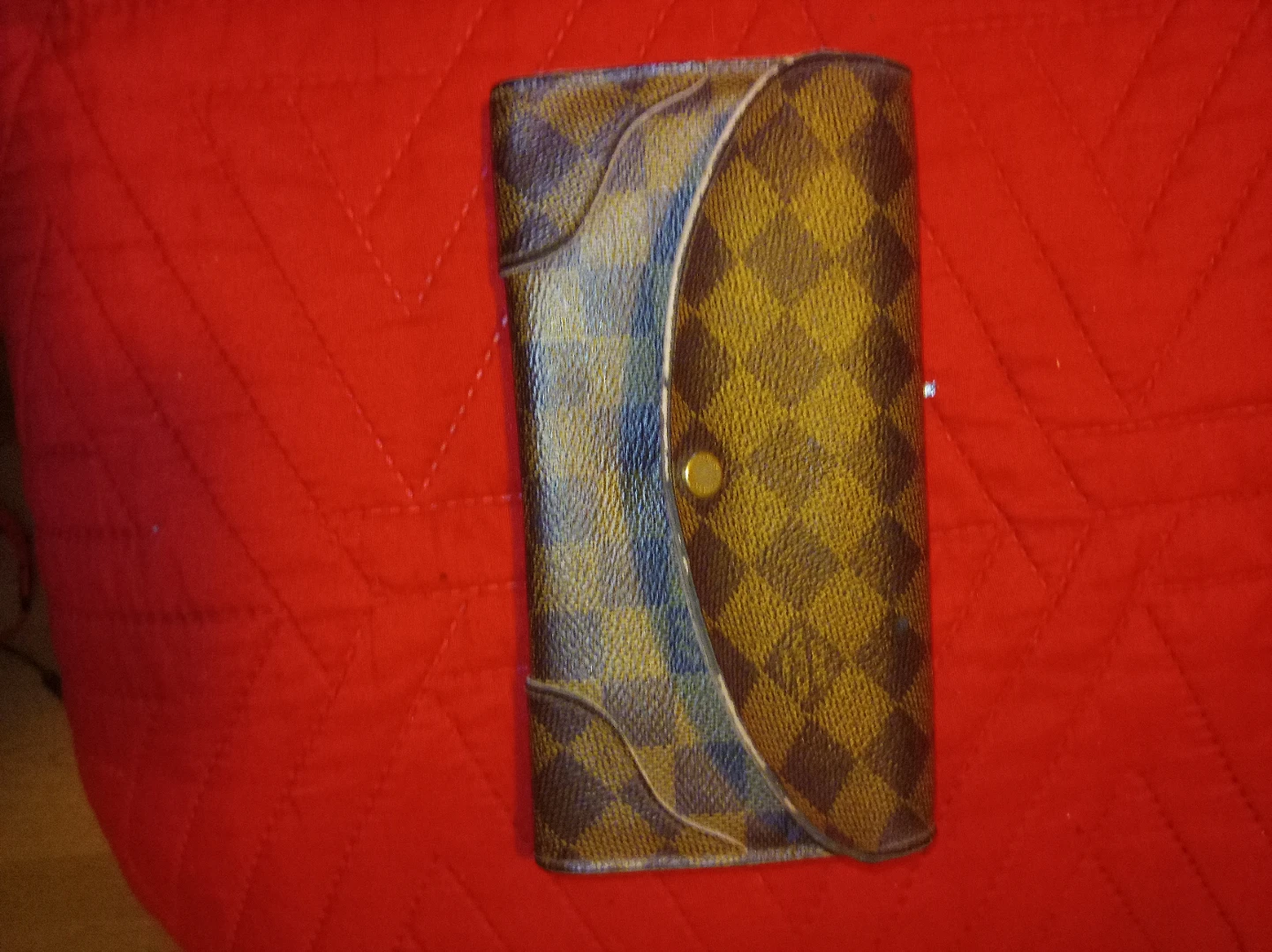 Louis Vuitton Damier Ebene Long Wallet