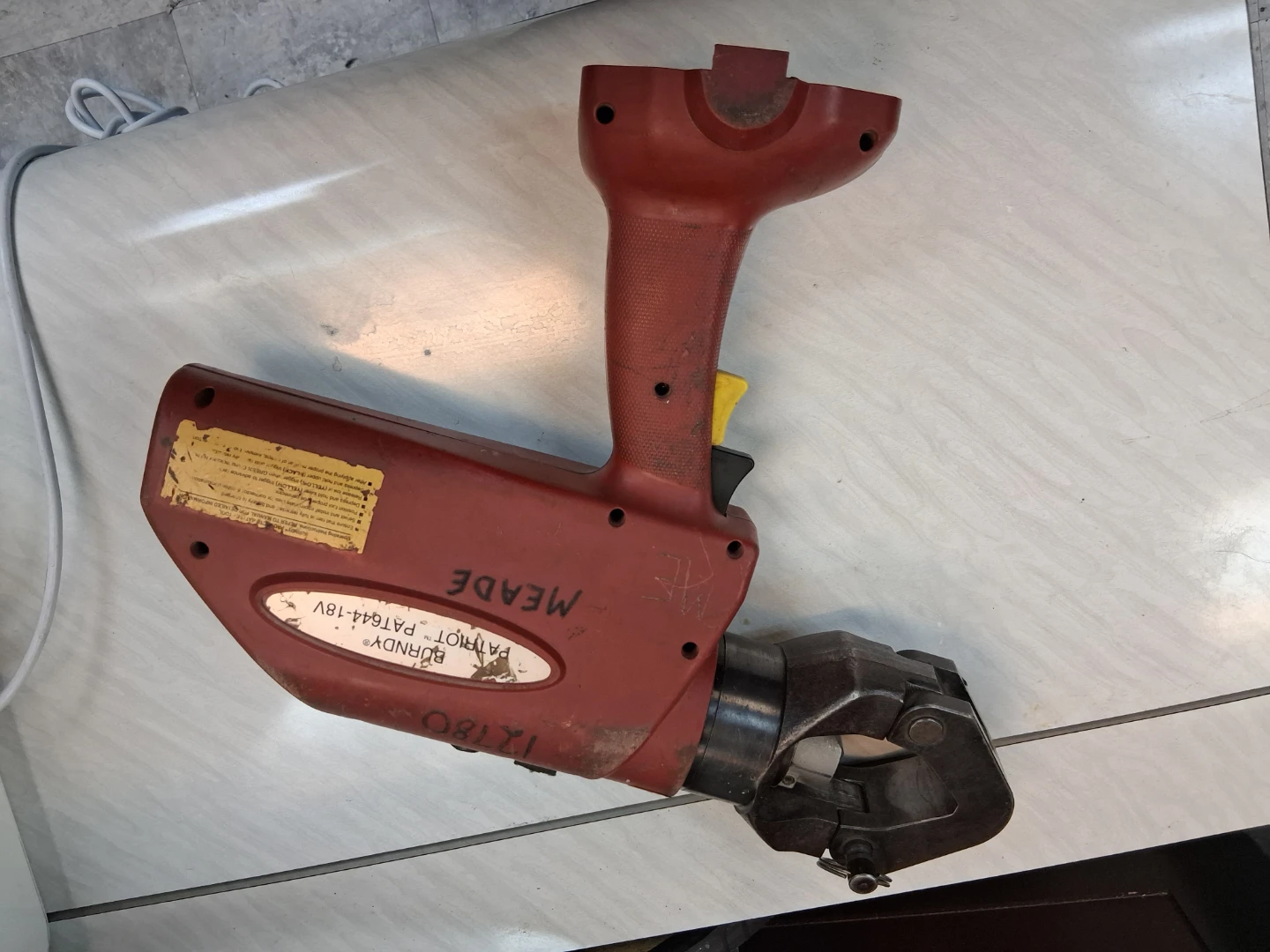 Burndy Patriot PAT644-18V Crimping Tool - photo 2