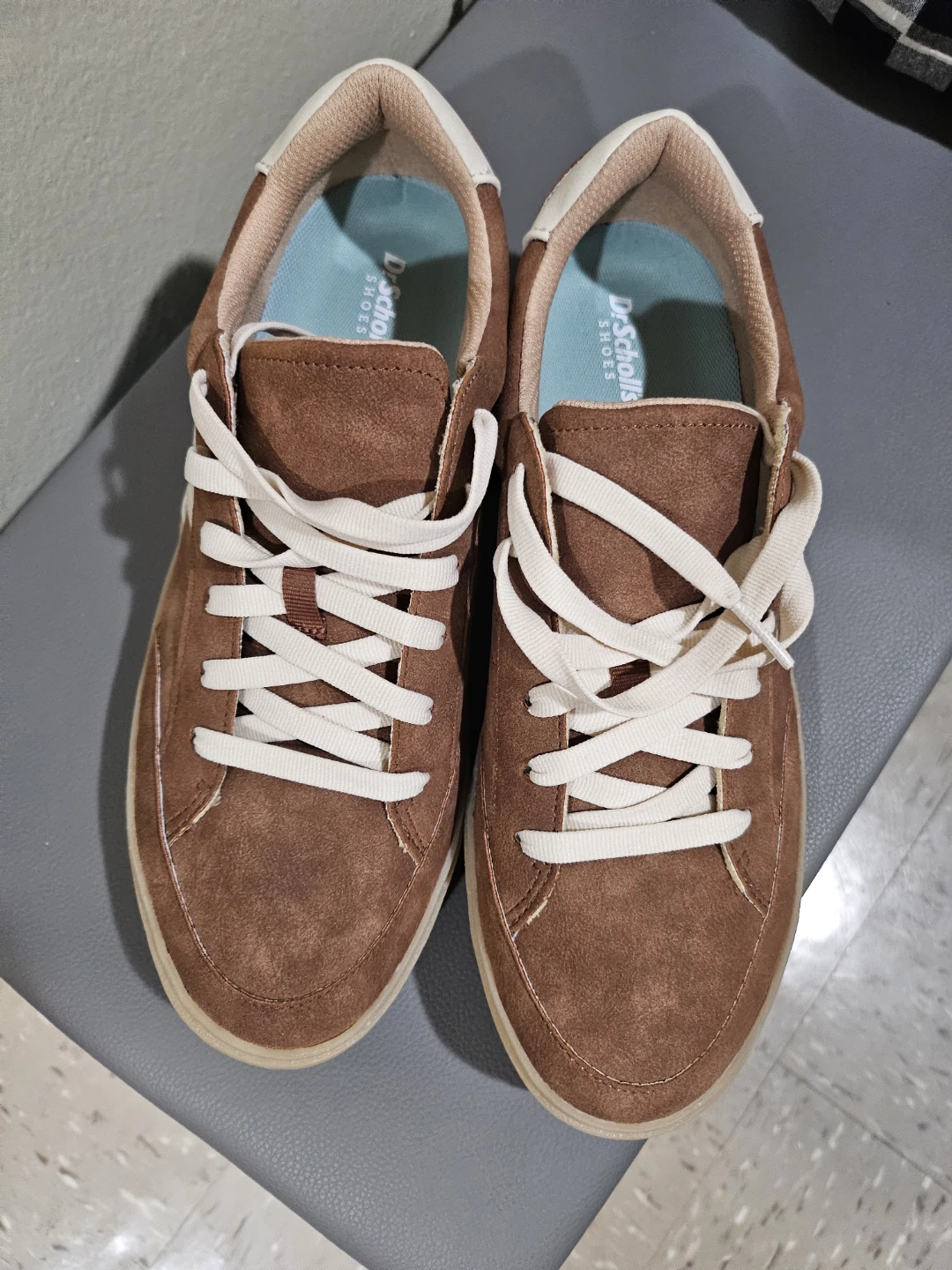 Dr. Scholl's Brown Suede Sneakers - photo 3
