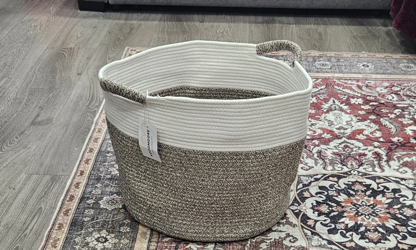 Kodomoore Cotton Rope Storage Basket