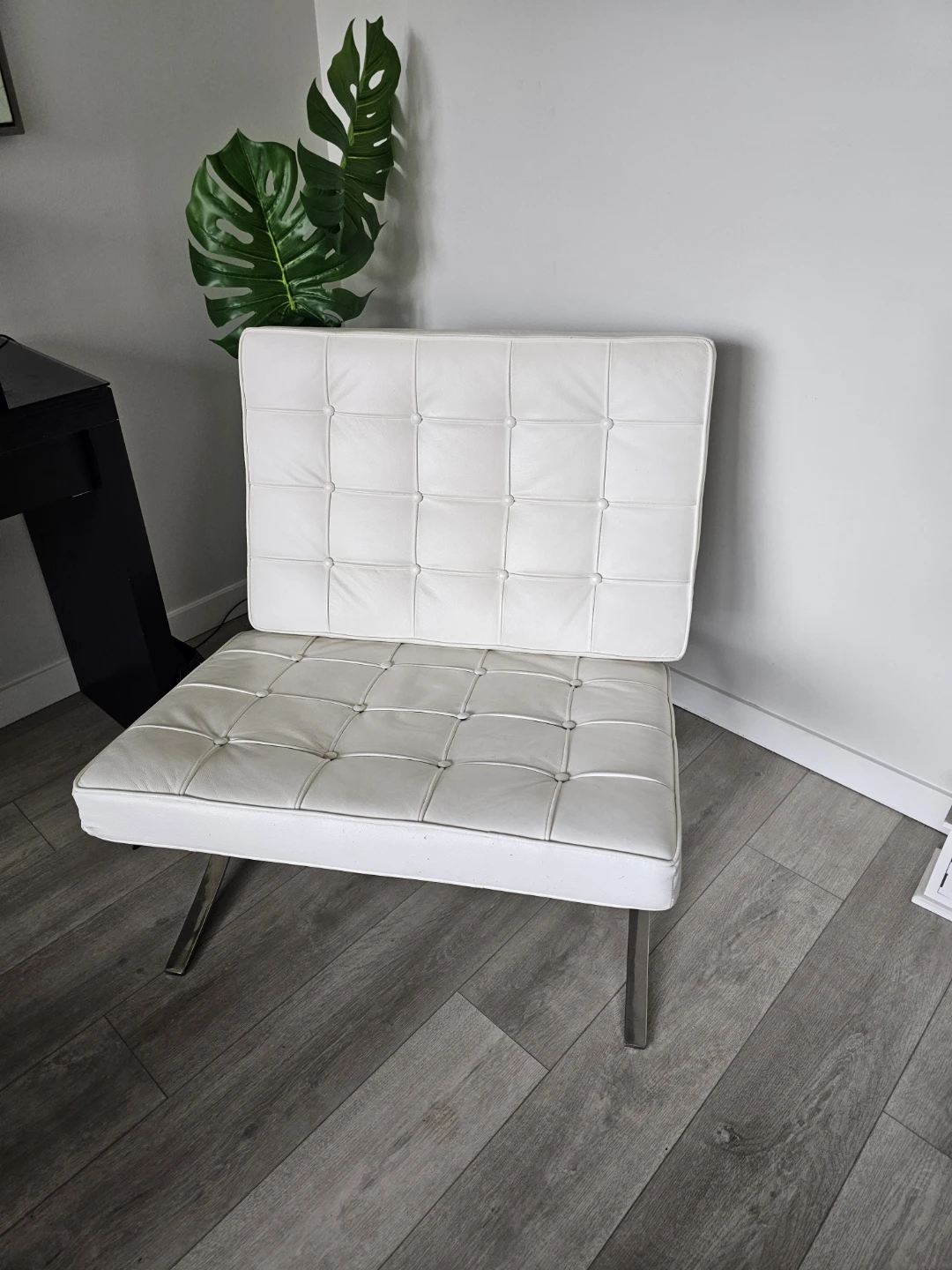 Barcelona Style Accent Chairs and Ottoman Set - photo 3