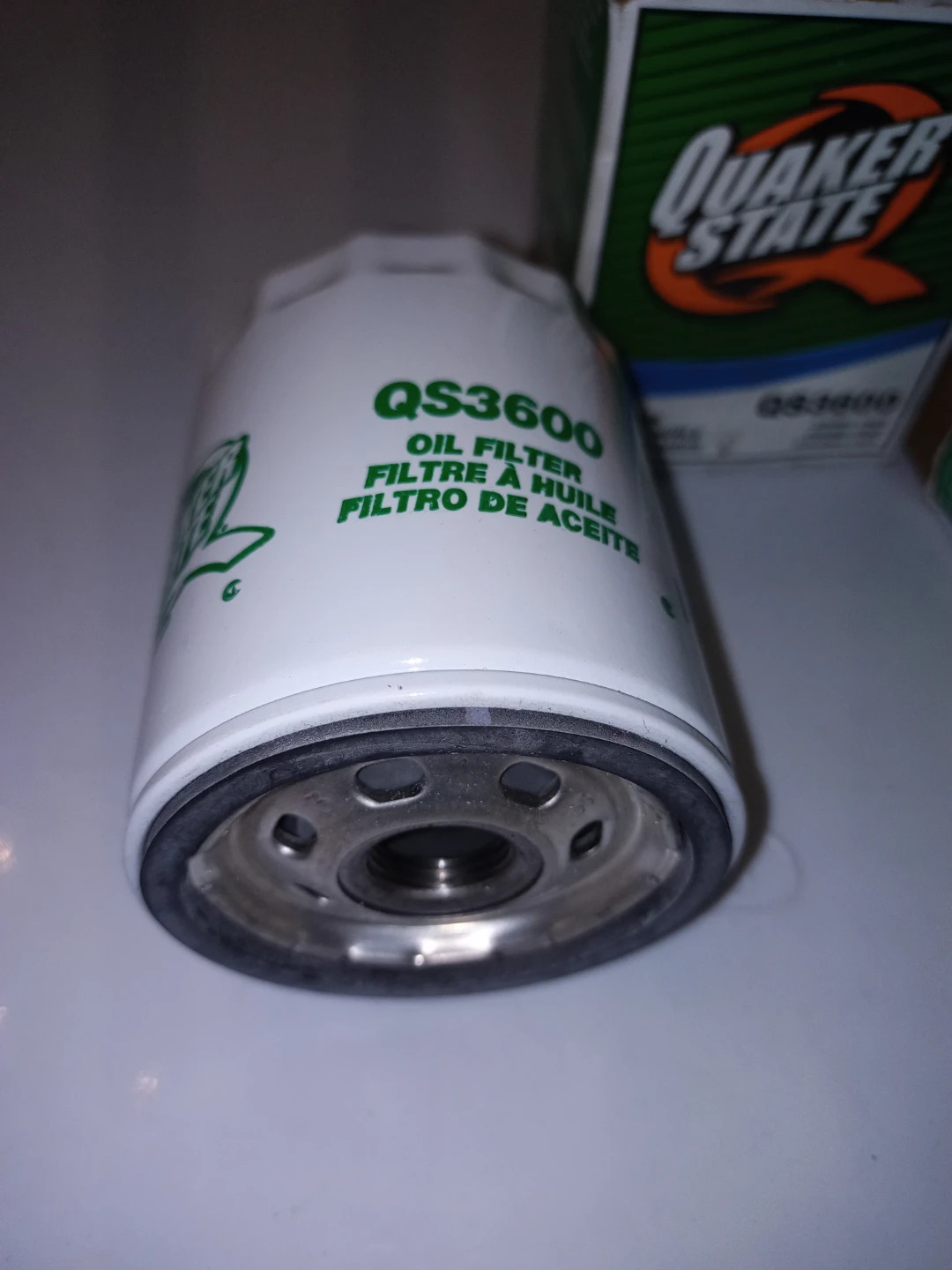 2 Quaker State Oil Filters - # QS3600 - New! - photo 2