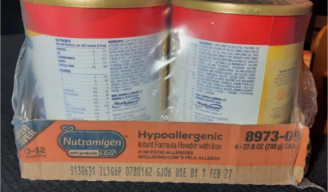 x4 Enfamil Nutramigen Hypoallergenic Baby Formula 788g cans - photo 2